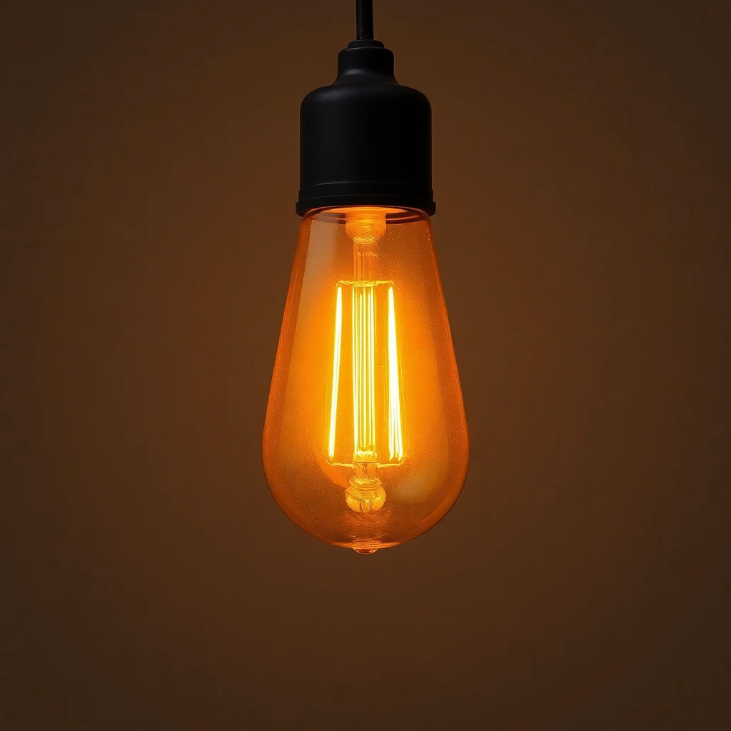 Early light bulb